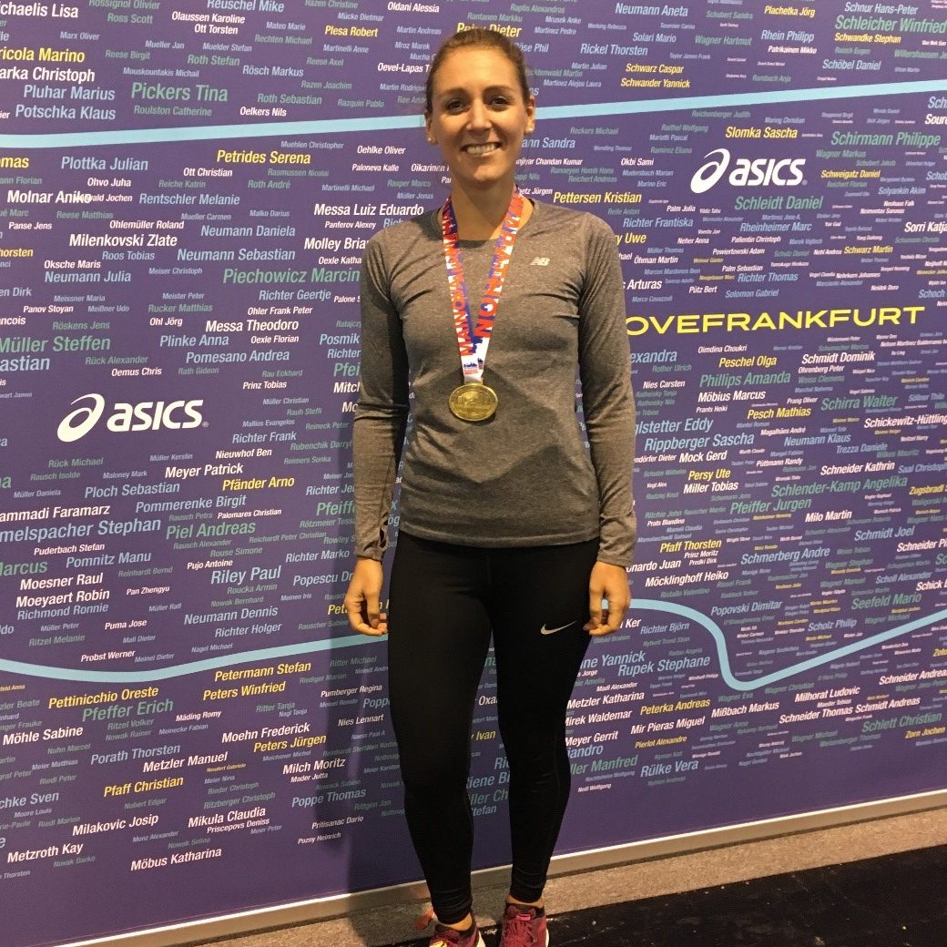 Mainova Frankfurt Marathon Pacemaker Rebecca Werking Mainova Frankfurt Marathon Pacemaker Rebecca Werking