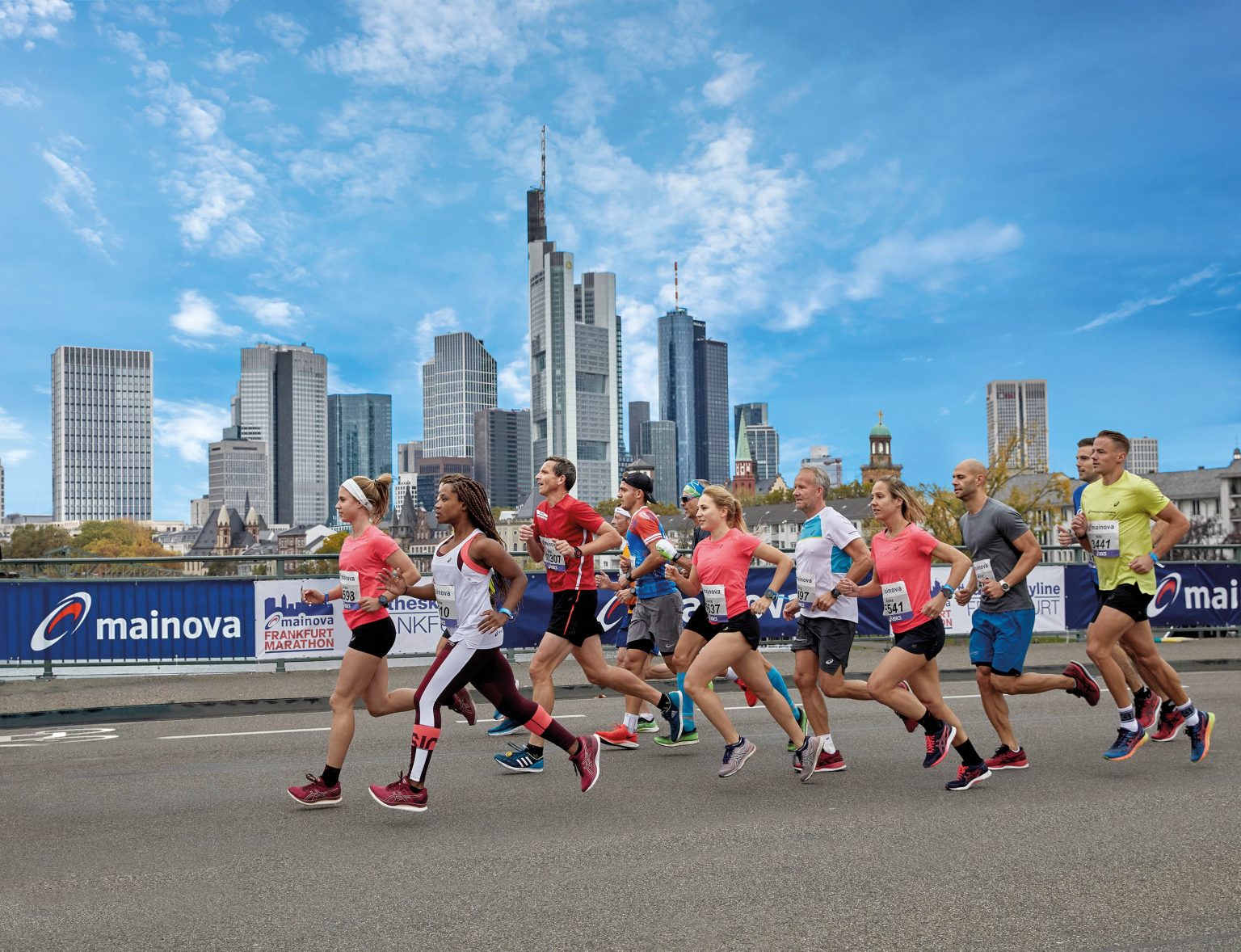 Über 4500 Teilnehmer beim virtuellen Mainova Frankfurt Marathon Mainova Frankfurt Marathon