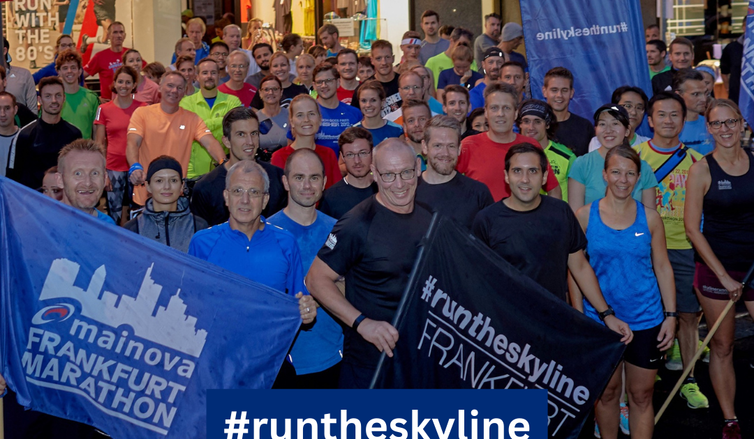 Montagslauftreff meets Mainova Frankfurt Marathon Mainova Frankfurt