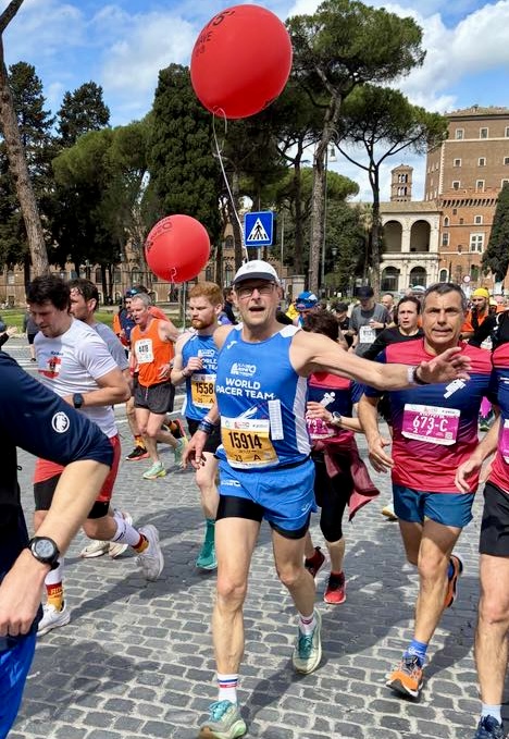 Mainova Frankfurt Marathon Pacemaker Detlef Blässe 65